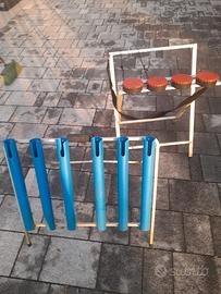 portacanne e portaesche pesca laghetto 