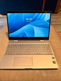 Hp Envy X360 convertibile 2 in 1 TOUCH 15 pollici