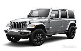 Musata completa e ricambi vari jeep wrangler 2020 