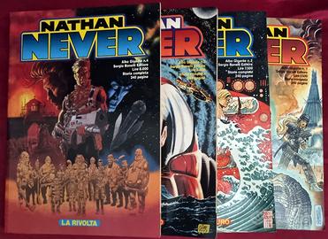 Nathan Never – 4 Albi Giganti (nn. 1-2-3-4)