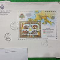 Busta viaggiata San Marino 