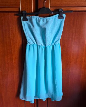 Vestito Bershka S azzurro chiaro