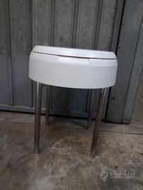 SGABELLO DA BAGNO CARRARA & MATTA MOD. CAPRI BIANC