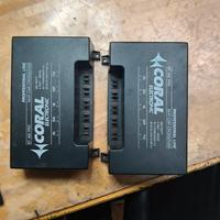 filtri crossover coral car audio impianto stereo a