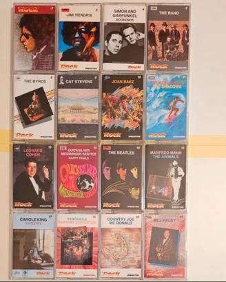 musicassette rock, prog, jazz, ...