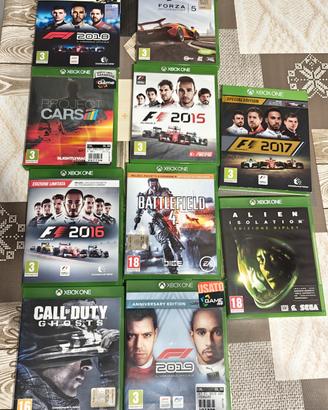 giochi, X BOX ONE (10pz)