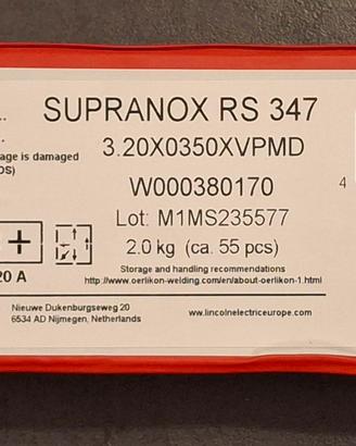 Elettrodi rutilici Oerlikon RS 347 - Pacco da 2 kg