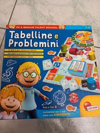 Gioco educativo "Tabelline e problemini"