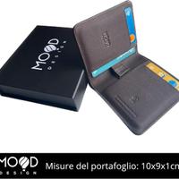 Porta Carte di Credito Uomo con Portamonete