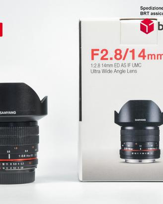 Samyang 14 F2.8 IF ED UMC AS (Nikon)