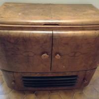 Mobile bar con giradischi anni '50