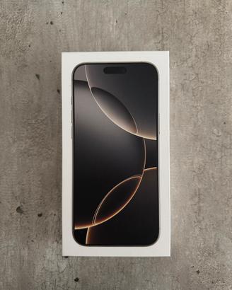 Scatola Iphone 16 pro max + cavo