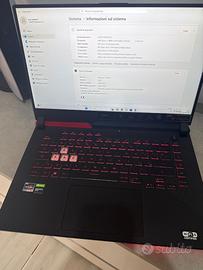 Laptop Rog Strix AMD Ryzen 7