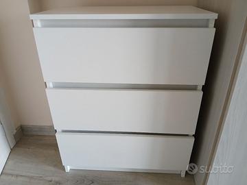 cassettiera  60 x 35 h=76 con 3 cassetti