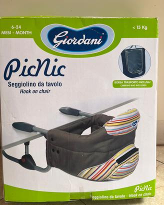Seggiolino da tavolo