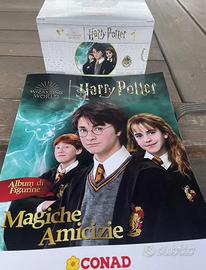 Box 300 pacchetti e album vuoto harry potter conad