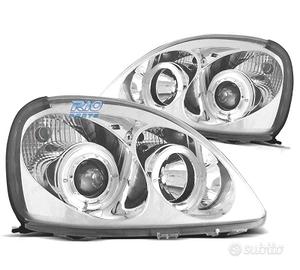 FARI TOYOTA YARIS 98-05 ANGEL EYES FONDO CROMATO
