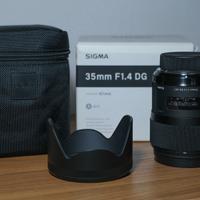 SIGMA 35 MM F 1.4 ART DG HSM PER NIKON