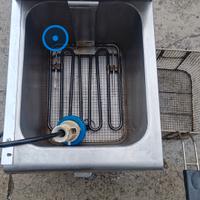 friggitrice professionale 8 litri funzionante 