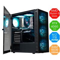PC Gaming AMD Ryzen 5 5500 - RTX 4060 8GB