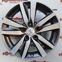 4 cerchi lega peugeot 308 508 partner 16 lt001950