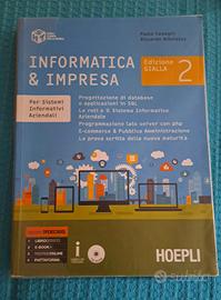 libro Informatica e impresa 2 edizione gialla 