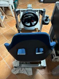 Postazione guida playseat playstation pc logitech