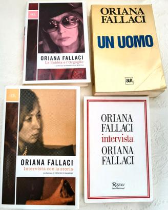 Collezione Oriana Fallaci - 4 libri
