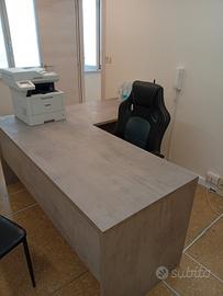 scrivania ufficio  angolare 