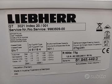 Congelatore liebherr