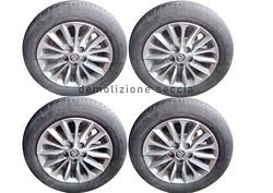 4 CERCHI e gomme TOYOTA VERSO lega 16°