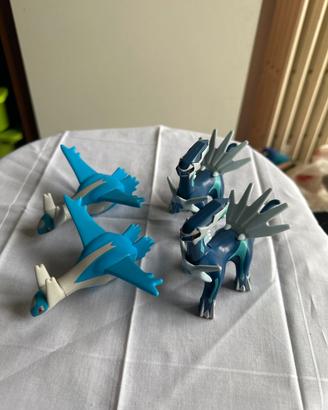 Lotto 4 action figure Pokémon Dialga e Latios