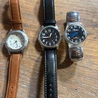 Lotto 3 orologi vintage al quarzo – non testati