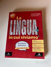 Libro Italiano “La lingua in cui viviamo”