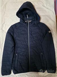 YES-ZEE Giubbotto trapuntato con cappuccio XL