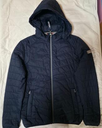 YES-ZEE Giubbotto trapuntato con cappuccio XL