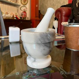 Mortaio e Pestello in Marmo Naturale