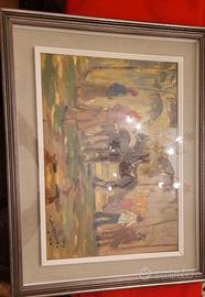 Quadro di autore Olio su Tela SEMERARO P. 1973