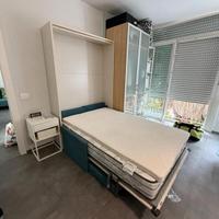 Letto a scomparsa con divano (1 piazza e mezza)