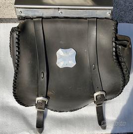 BORSA LATERALE CUSTOM IN PELLE
