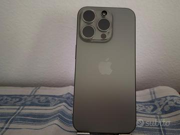 iPhone 15 Pro 256GB Titanio Naturale Originale