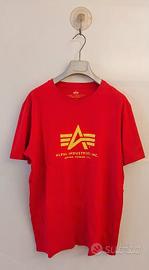 Alpha Industries - t-shirt uomo XL Colore rosso