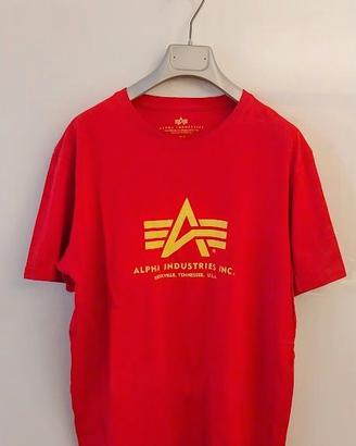 Alpha Industries - t-shirt uomo XL Colore rosso