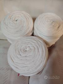 Fettuccia bianca cotone