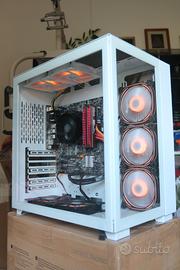 Pc computer fisso Ryzen 5 per scuola lavoro gaming