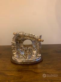 Presepe arde argento