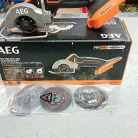 Smerigliatrice AEG  TRONCATRICE l 18V Bruhless 