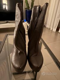 Stivaletto in pelle Loriblu marrone