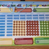 Lavagnetta di ricompensa fino 3 bambini