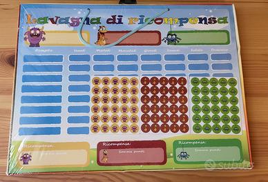 Lavagnetta di ricompensa fino 3 bambini